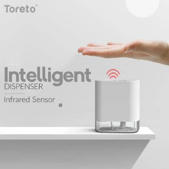 Toreto  Ismart Intelligent Sanitizer Automatic Liquid Spray White