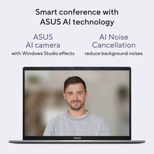 Asus Vivobook S14 Copilot+ PC Laptop 16GB RAM, 1TB SSD, Snapdragon X X1 26 100 Processor, 14-inch display, Matte Gray, S3407QA-KP014W