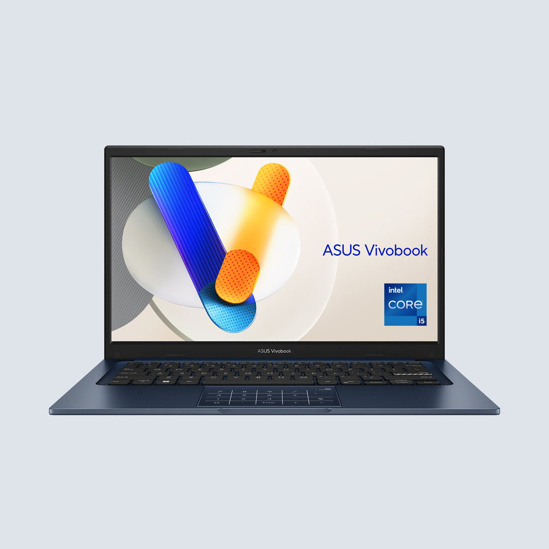 Asus Vivobook 14 Laptop Intel Core i5-1334U, 8GB RAM, 512GB SSD, 14-inch FHD display, Quiet Blue, X1404VA-NK884W