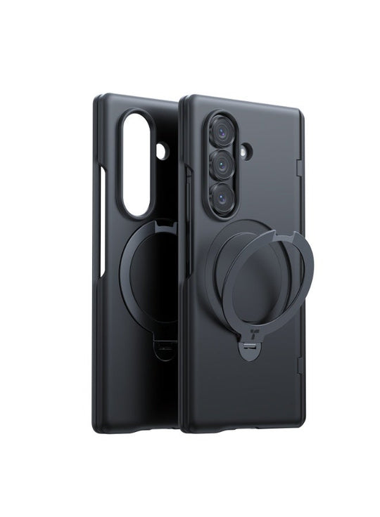 TORRAS Ostand Spin Case for Samsung Galaxy Z Fold 7 - Black
