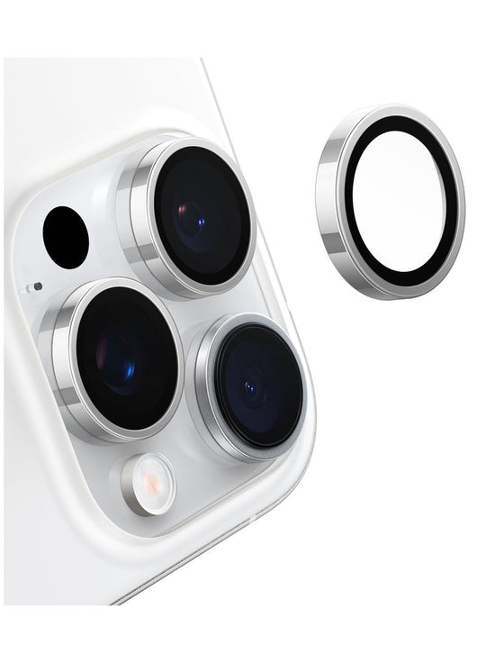 TORRAS Pstand 3-in-1 Case, Screen Protector & Lens Protector Bundle for iPhone 16 Pro - Clear