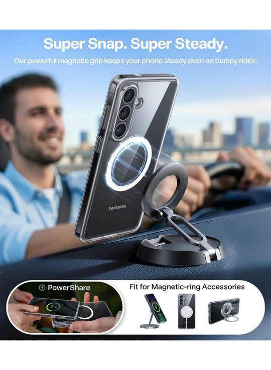 TORRAS Guardian Magnetic Case for Samsung Galaxy S26 - Black