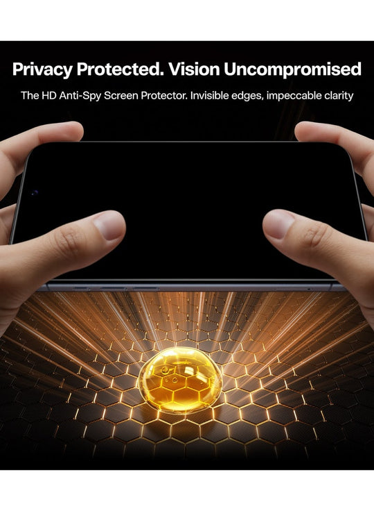 TORRAS Install Master Privacy Screen Protector for iPhone 17 Air - Black