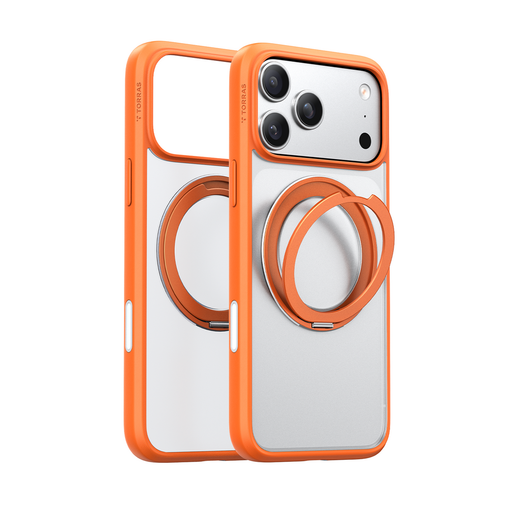 TORRAS Ostand Pro Case for iPhone 17 Pro Max - Orange