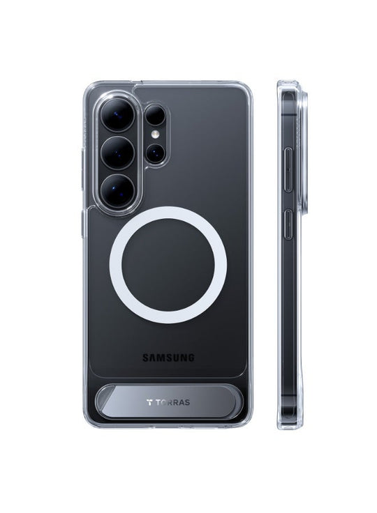 TORRAS Ostand L1 Guardian Case for Samsung Galaxy S26 Ultra - Clear