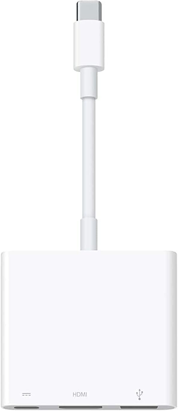 Apple USB-C Digital AV Multiport Adapter, White