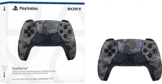 Sony DualSense Wireless Controller for PlayStation 5 — Grey Camouflage