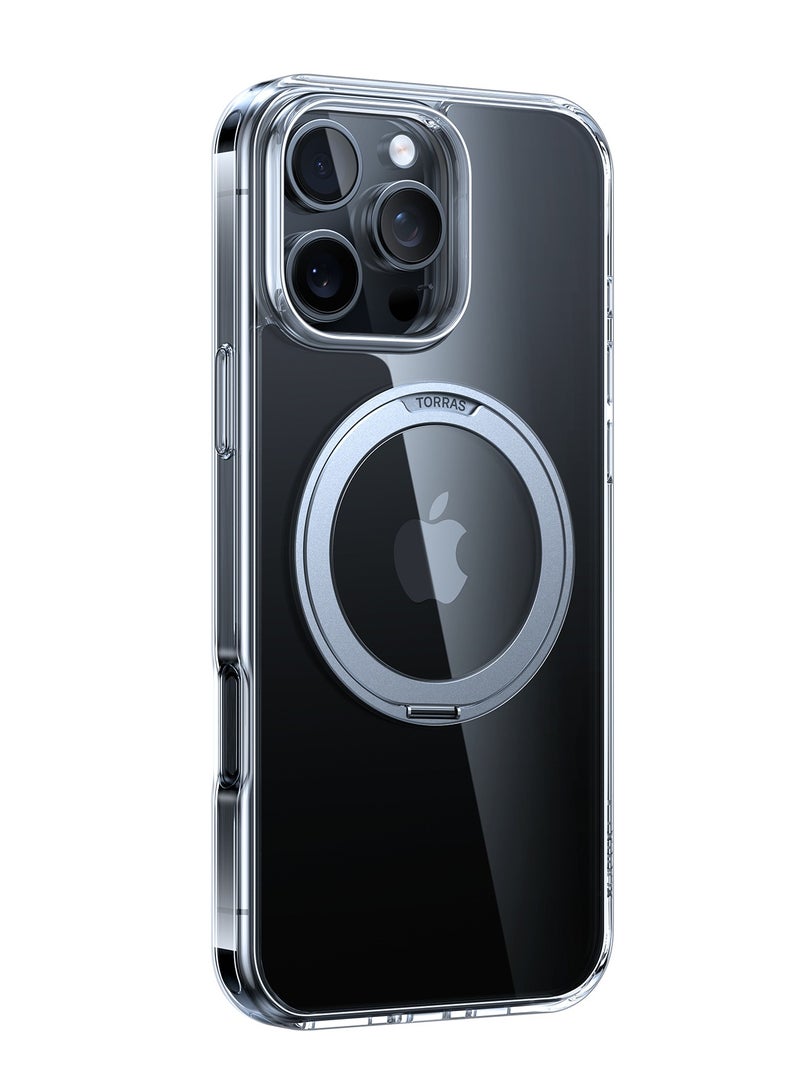 TORRAS Ostand Case for iPhone 16 Pro Max - Clear