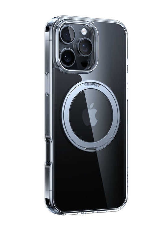 TORRAS Ostand Case for iPhone 16 Pro Max - Clear