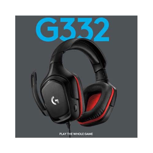 Logitech G332 Wired Gaming Headset Multicolour, 3.5 mm Audio Jack