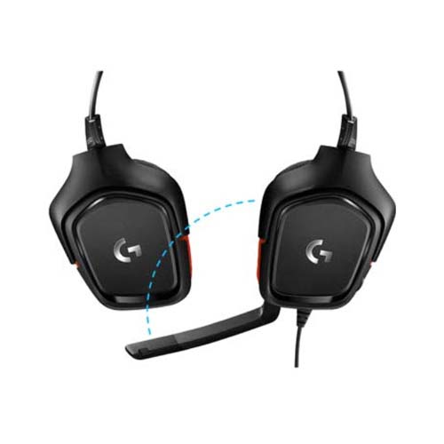 Logitech G332 Wired Gaming Headset Multicolour, 3.5 mm Audio Jack