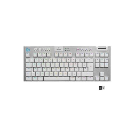 Logitech RGB Lightning Wireless Mechanical Gaming Keyboard, G915, White