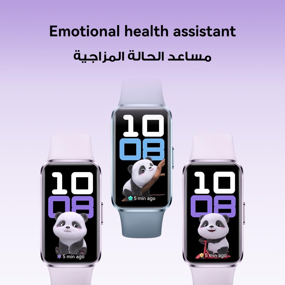 Huawei Band 10 Fitness Tracker with 37.3mm AMOLED Display - Pink