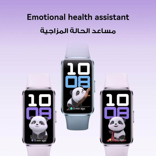 Huawei Band 10 Fitness Tracker with 37.3mm AMOLED Display - Pink