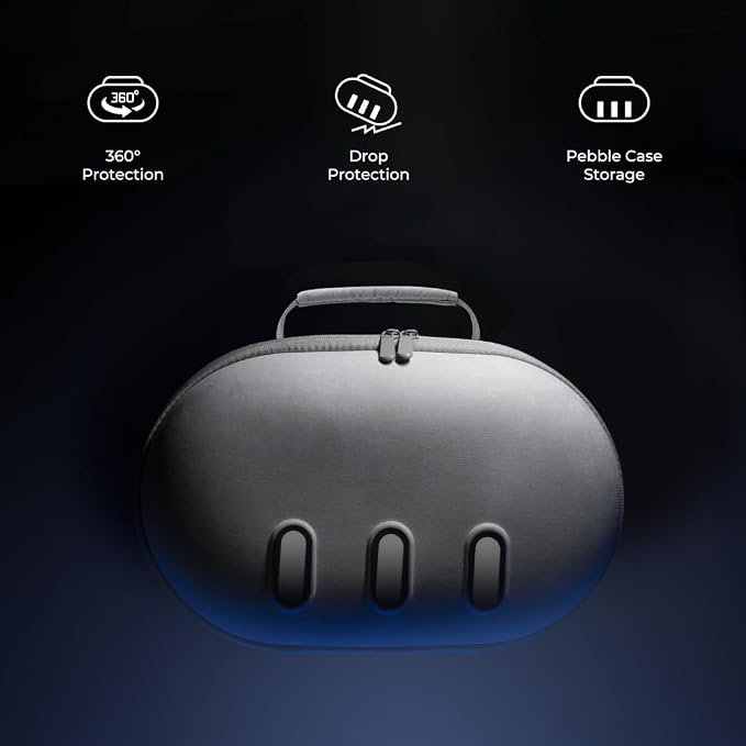 Blupebble Pebble All In One Carry Case for Meta Quest 3