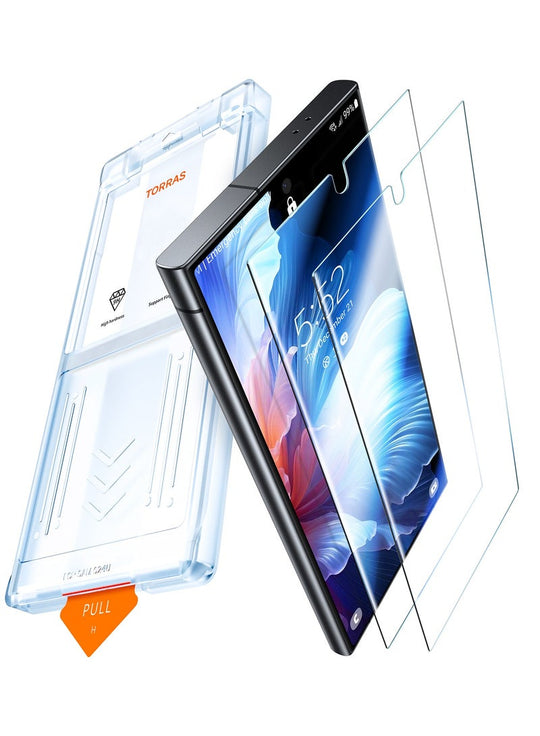 TORRAS Install Master Screen Protector for Samsung Galaxy S24 Ultra - Clear