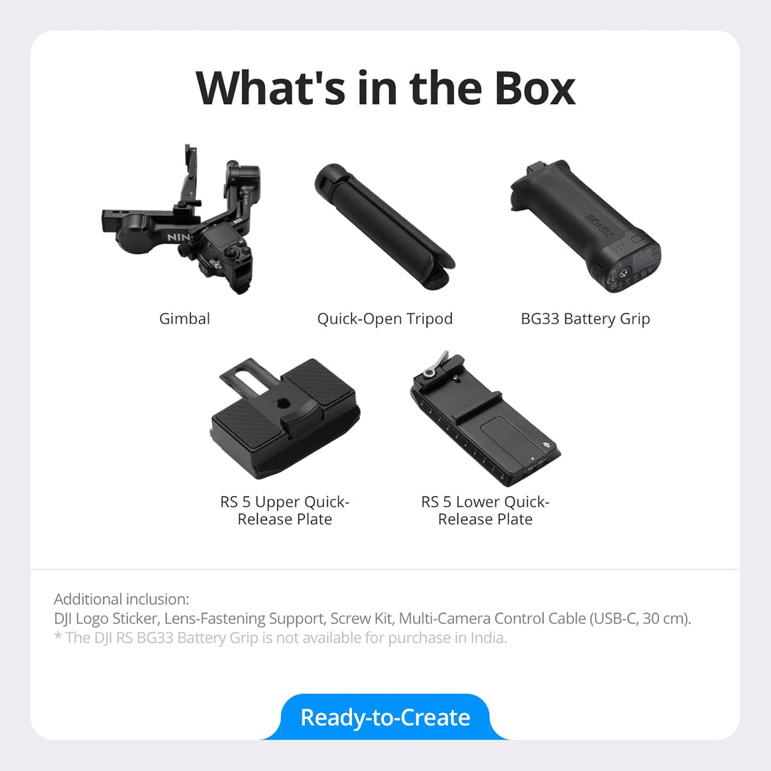 DJI RS 5 Gimbal Stabilizer for Camera RS500