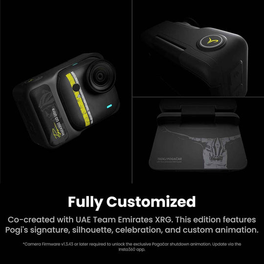 Insta360 GO Ultra Tadej Pogačar Edition – 4K Wearable Action Camera (Limited Edition)