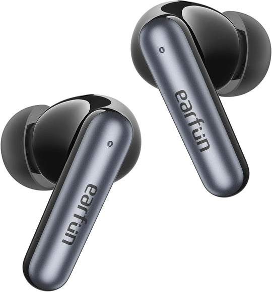 EarFun Air Pro 4i Noise Cancelling Wireless Earbuds, Hi-Res Sound with LDAC, 6 Mics AI ENC Clear Call, 40H Playtime, Surround Sound, Multipoint Connection, Bluetooth 5.4 Earbuds, Wireless Charging