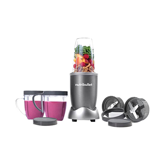 NutriBullet NBR-1212M Personal Blender 12-Piece 700W Gray