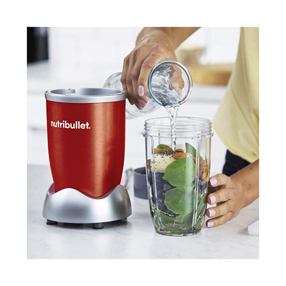 NutriBullet NBR-1212R Personal Blender 12-Piece 700W Red