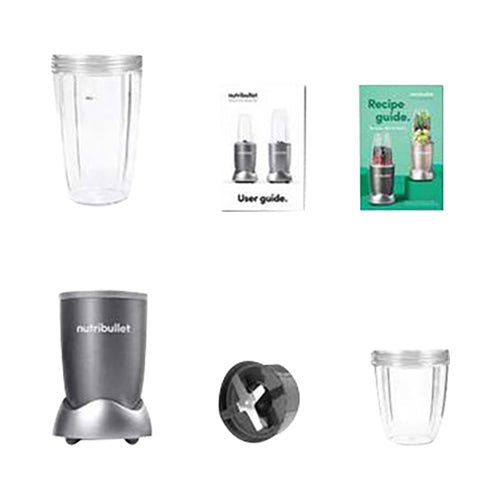 NutriBullet NBR-0612 Personal Blender 6-Piece 600W Gray
