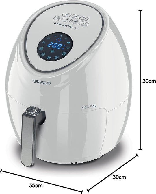 Kenwood HFP50WH Healthy Fry Air Fryer 5.5L 1800W White