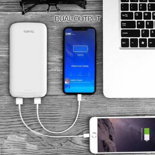 Toreto  ZEST  Slim Power Bank 1000mAh  White