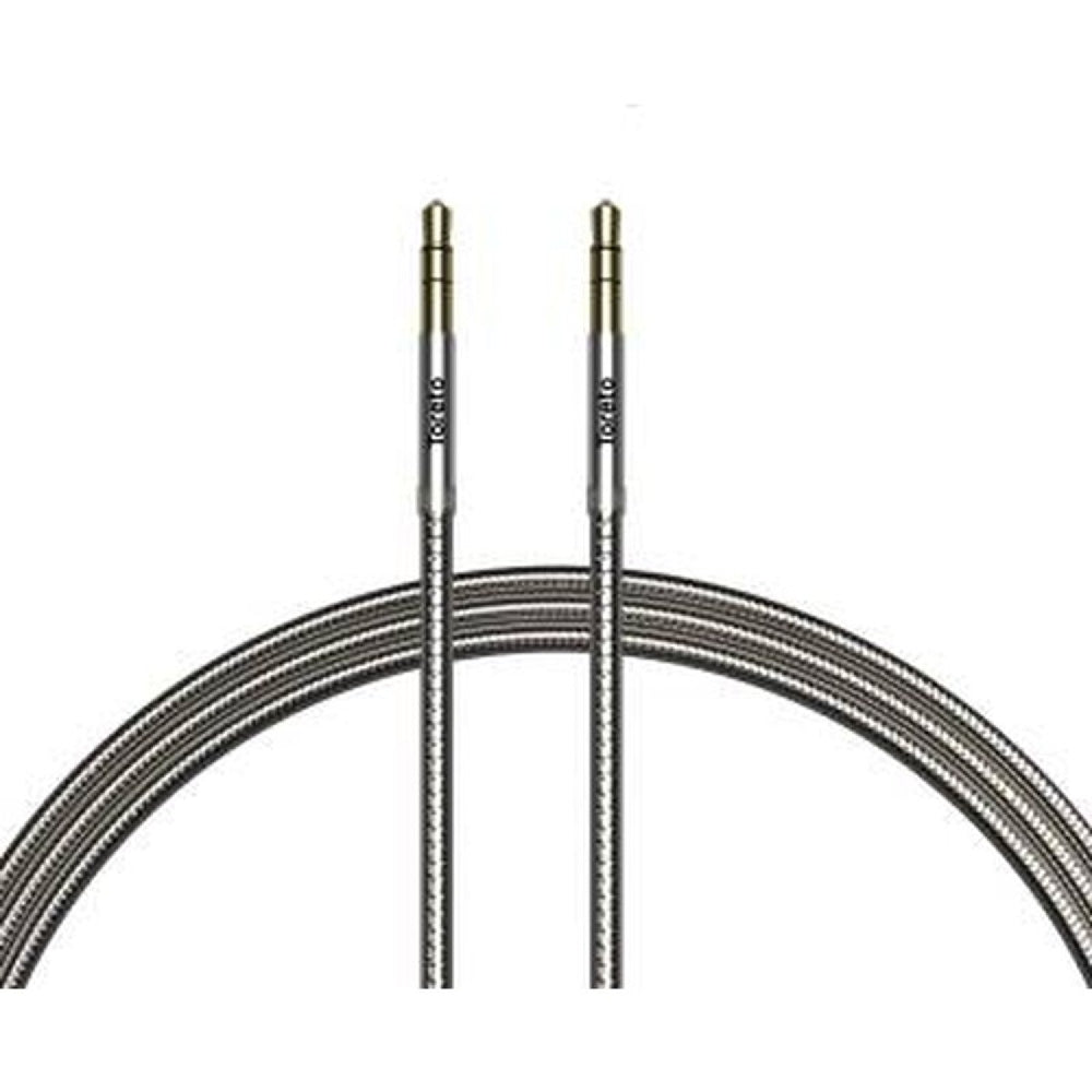 Toreto Aux Cable Stout 1.5M Silver