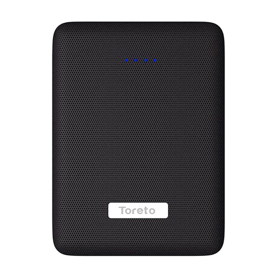 Toreto Portable Ultra Slim Power Bank 10000mAh Black