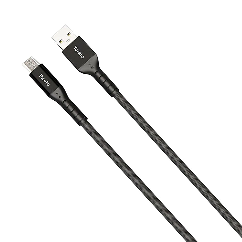 Toreto Stony-M Data Sync and  Charging Cable 1m Black