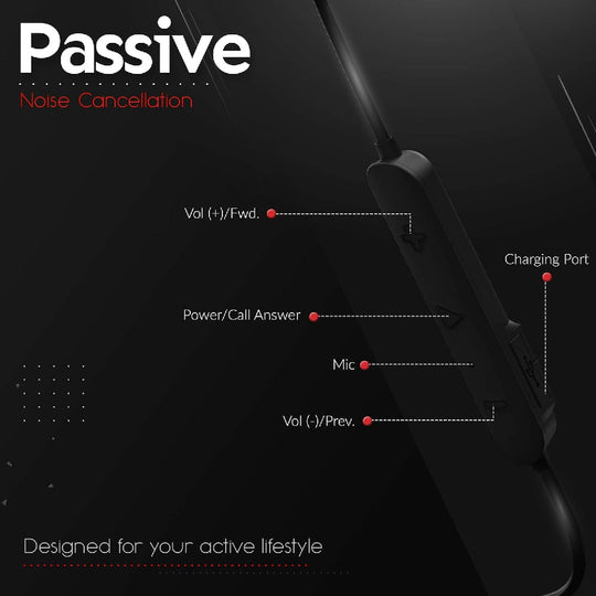 Toreto Active Pro True Wireless Bluetooth Headset Black