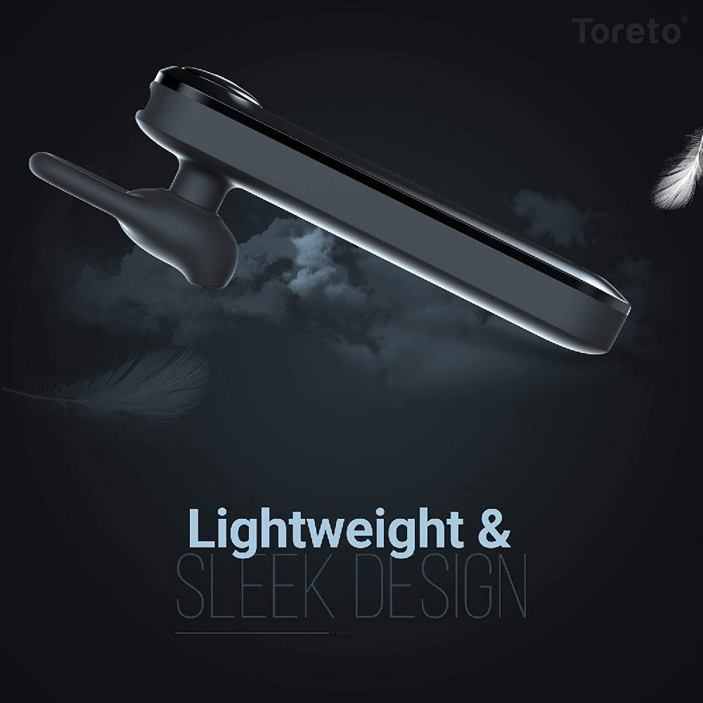 Toreto Wireless Talk Bluetooth Headset Black