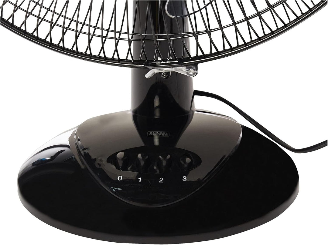 BLACK+DECKER FD1620-B5 16-Inch Desktop Table Fan 3-Speed