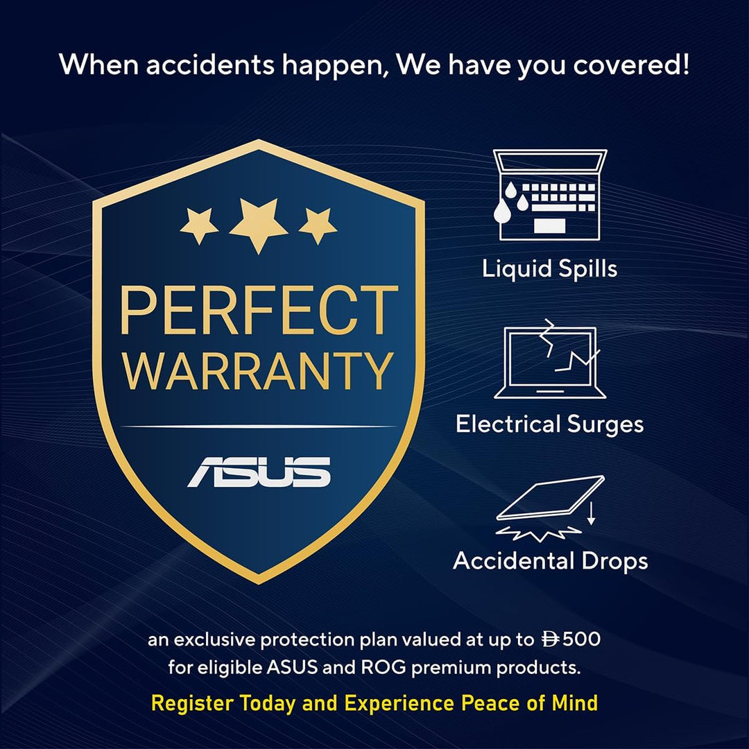 ASUS 16-inch Laptop, AMD Ryzen 7, 16GB RAM, 1TB SSD, NVIDIA GeForce RTX 4050, Windows 11 – FA607NUQ-RL001W