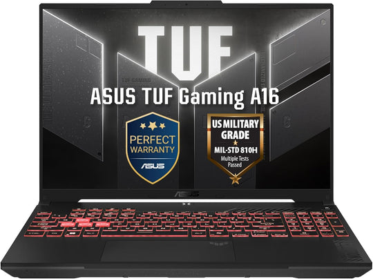 ASUS 16-inch Laptop, AMD Ryzen 7, 16GB RAM, 1TB SSD, NVIDIA GeForce RTX 4050, Windows 11 – FA607NUQ-RL001W