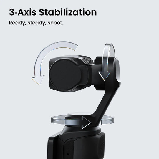 Insta360 Luna Ultra Standard Bundle – 8K Dual-Lens Gimbal Camera (Cosmic Black)