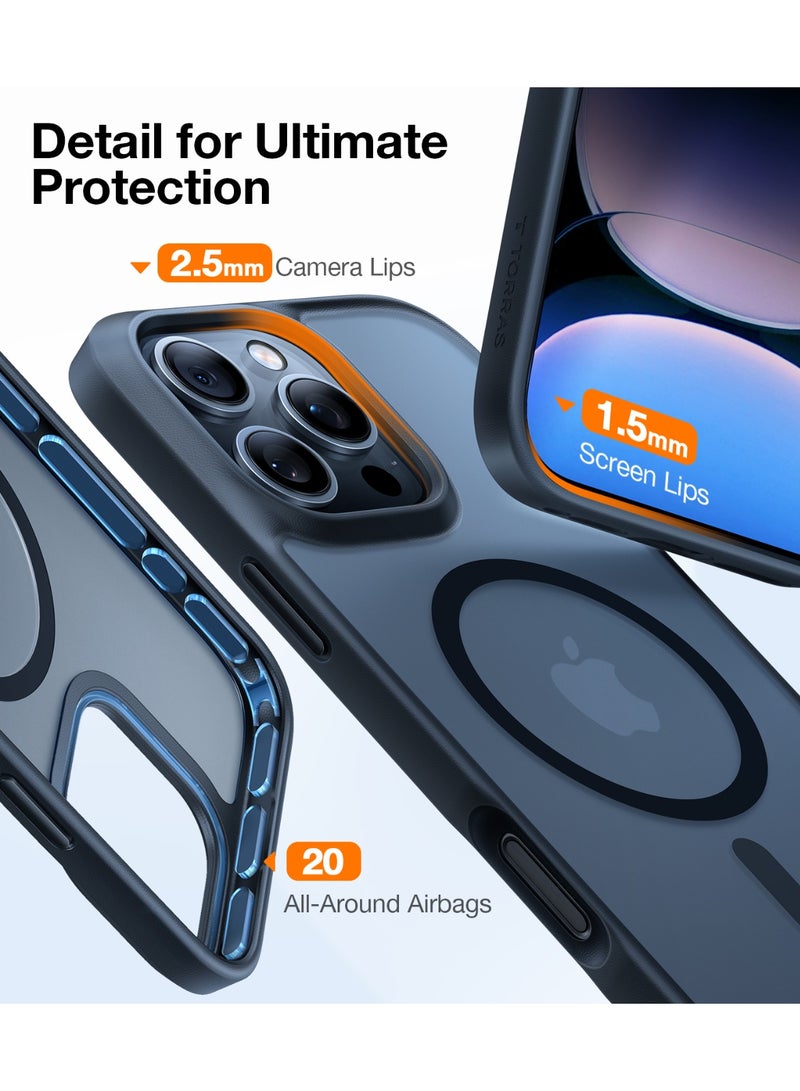 TORRAS Guardian Magnetic Case for iPhone 16 Pro - Black