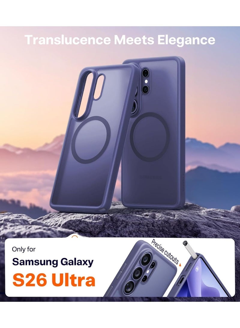 TORRAS Guardian Magnetic Case for Samsung Galaxy S26 Ultra - Dark Purple