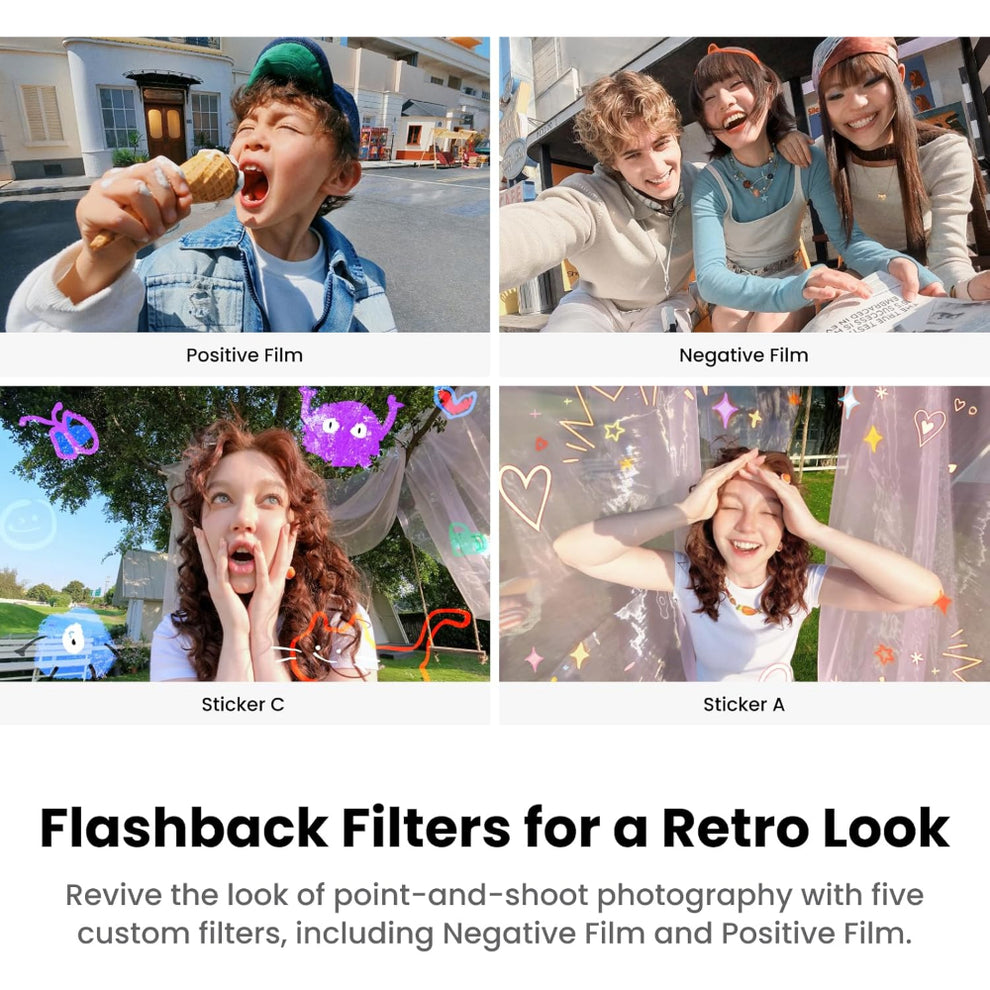 Insta360 GO 3S Retro Bundle Special Edition – Classic Red 128GB (4K POV Camera)