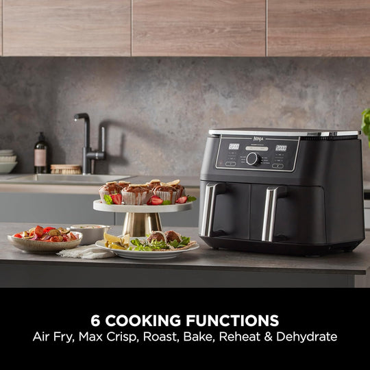 Ninja AF400ME Foodi MAX Dual Zone Air Fryer 9.5L