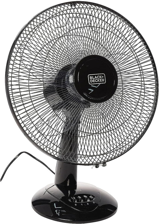 BLACK+DECKER FD1620-B5 16-Inch Desktop Table Fan 3-Speed