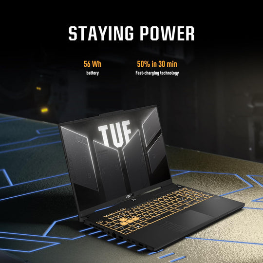 ASUS 16-inch Laptop, AMD Ryzen 7, 16GB RAM, 1TB SSD, NVIDIA GeForce RTX 4050, Windows 11 – FA607NUQ-RL001W