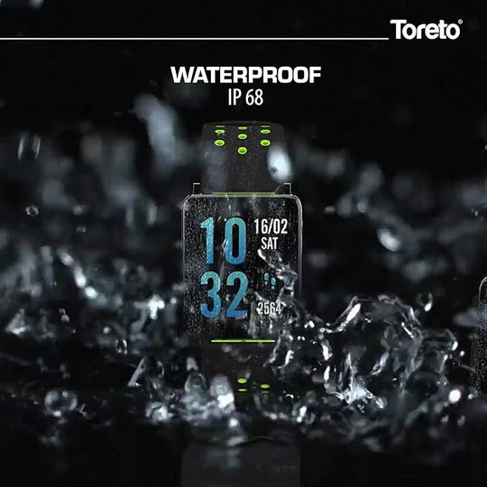 Toreto Bloom Smart Watch Black