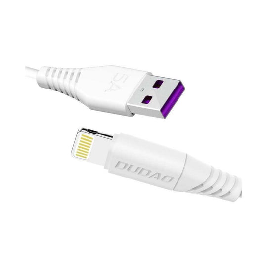 Dudao SuperFast DataCable Lightning 5A cable 2m White