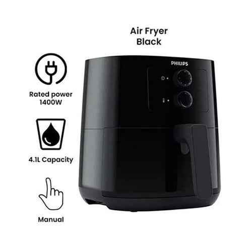 Philips HD9200 3000 Series Air Fryer 4.1L 1400W Black