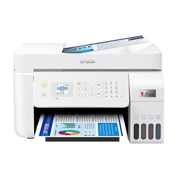 Epson EcoTank L5296 A4 Colour Ink Tank Office Printer White