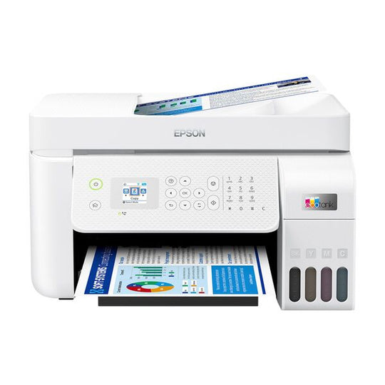 Epson EcoTank L5296 A4 Colour Ink Tank Office Printer White