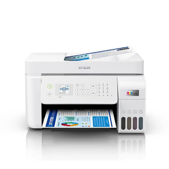 Epson EcoTank L5296 A4 Colour Ink Tank Office Printer White