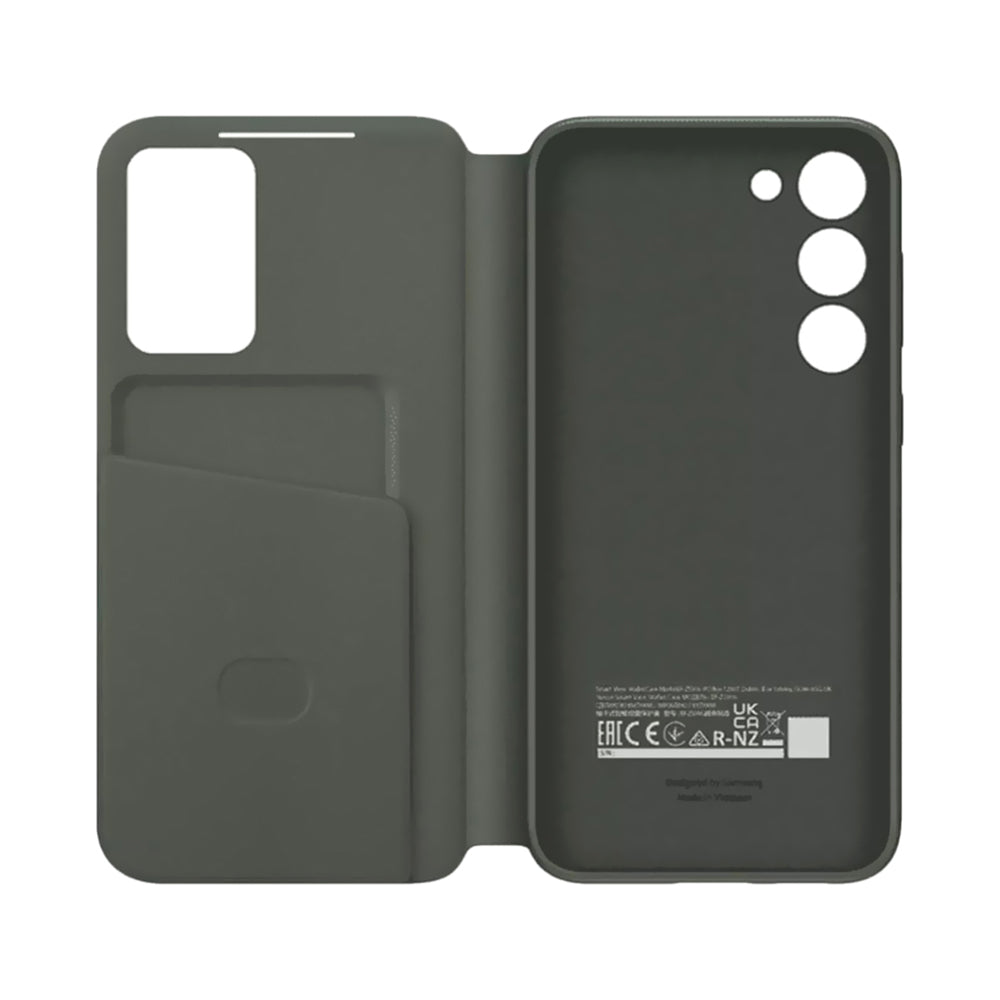 Samsung Smart View Wallet Case Cover For Galaxy S23 Plus Green